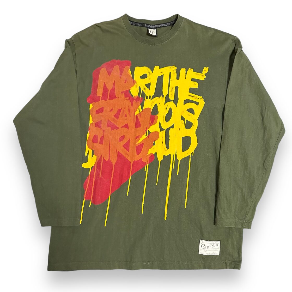 90s Marithe + Francois Girbaud マリテフランソワジルボー ロングT 