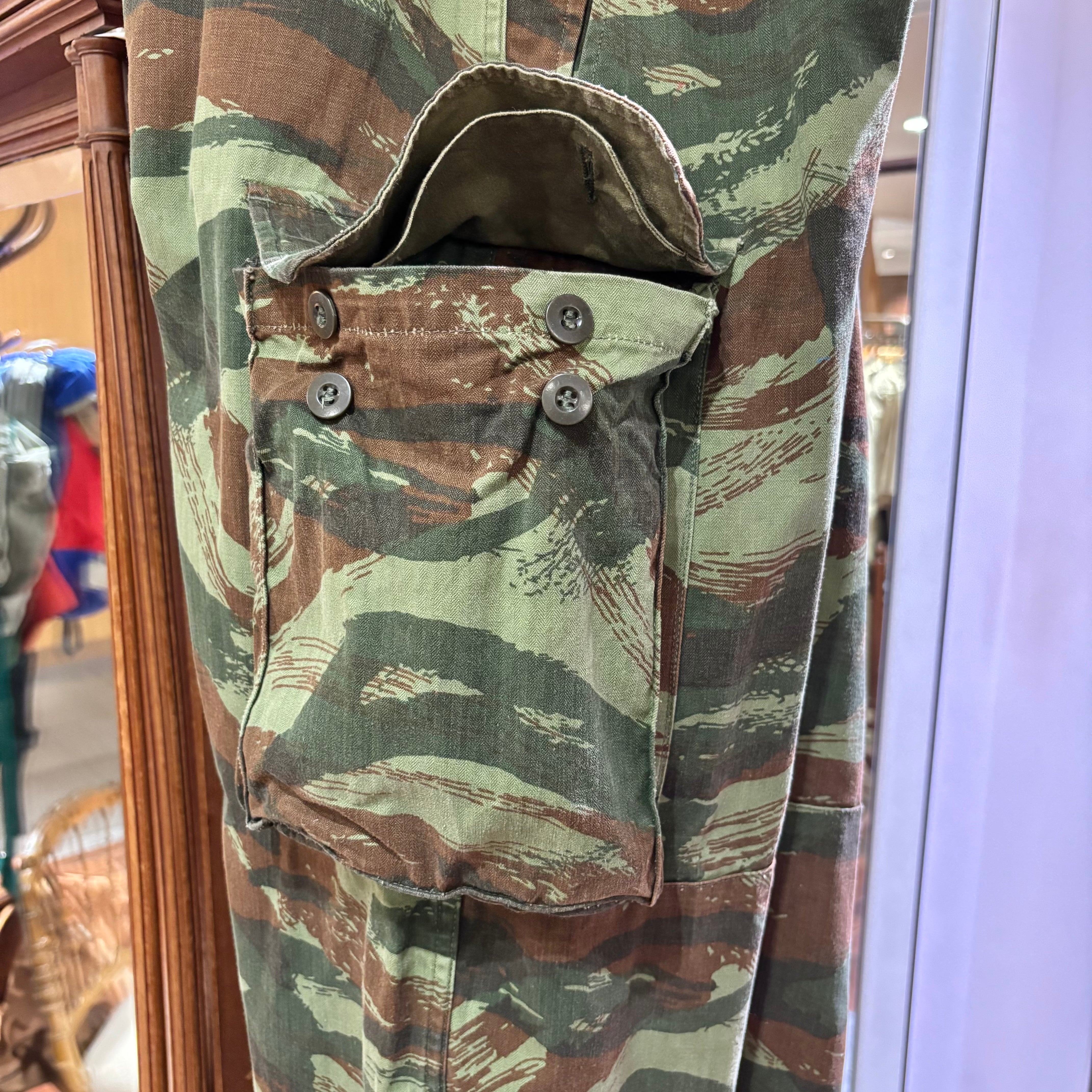 OLD FRENCH ARMY M47 LIZARD CAMO PANTS | STRAYSHEEP ONLINE