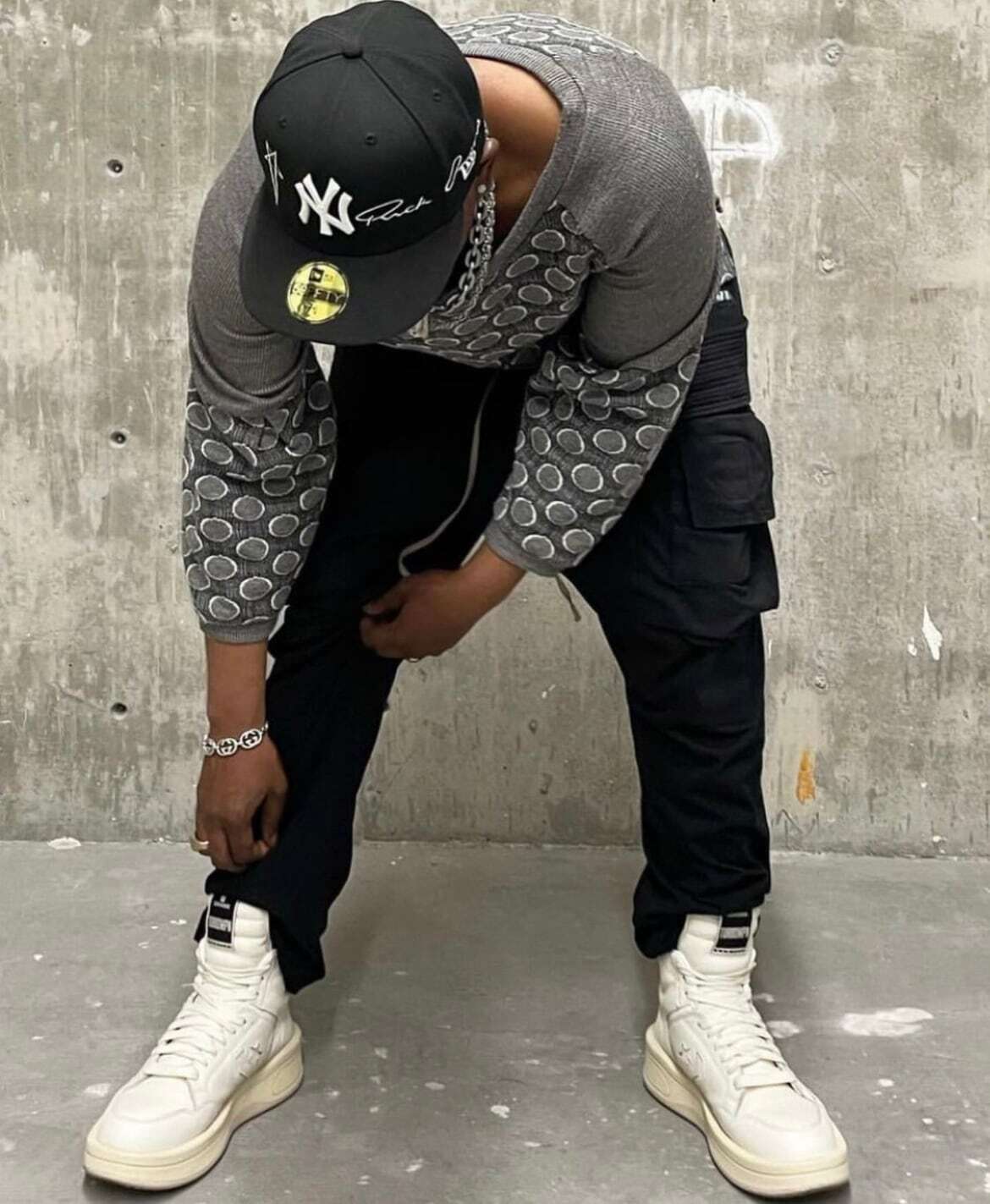 hats la NEW ERA リックオウエンス カスタムキャップ 【7 1⁄2✨】Hats