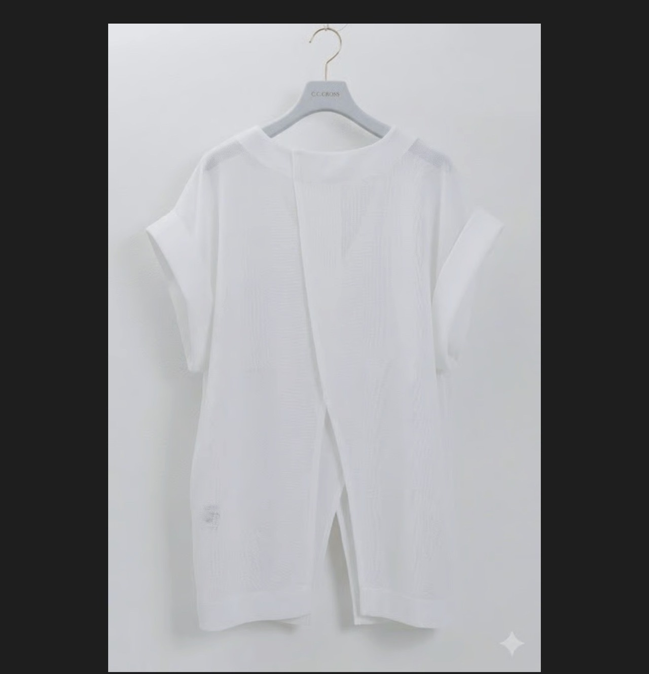 シーシークロス C.C.CROSS  バックスリットメッシュJK