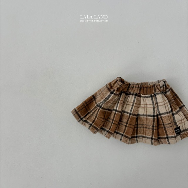 【予約】Baguette Check Skirt