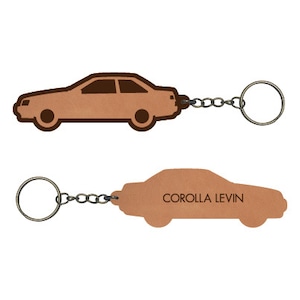 カローラレビン【AE86系】レザーキーホルダー カローラレビン【AE86系】レザーキーホルダー