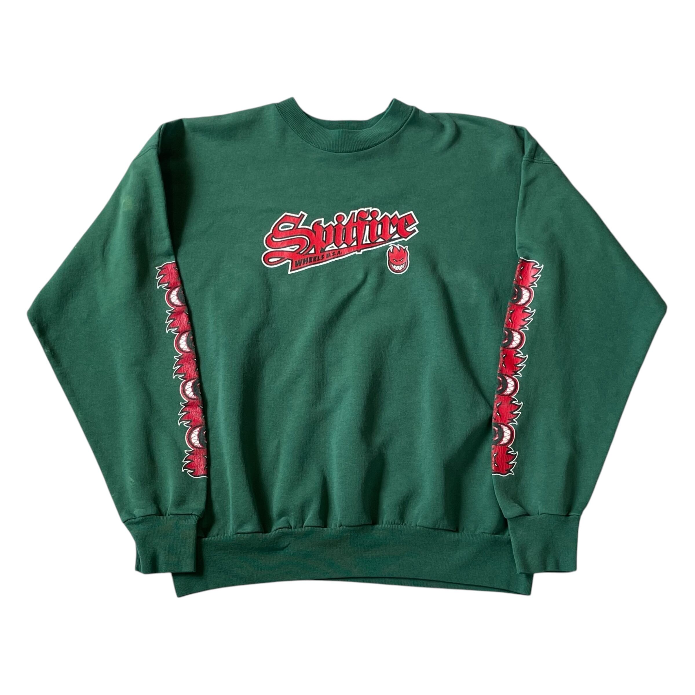 90s SPITFIRE "college logo" print sweat