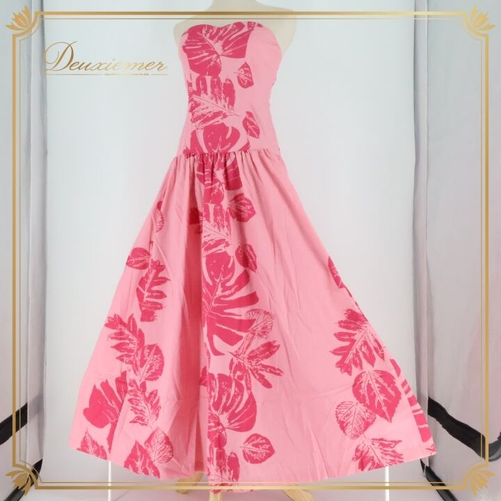 最高級 ハワイ製 フラダンス衣装】レッド TUTUVI TORCH GINGER ツツビ