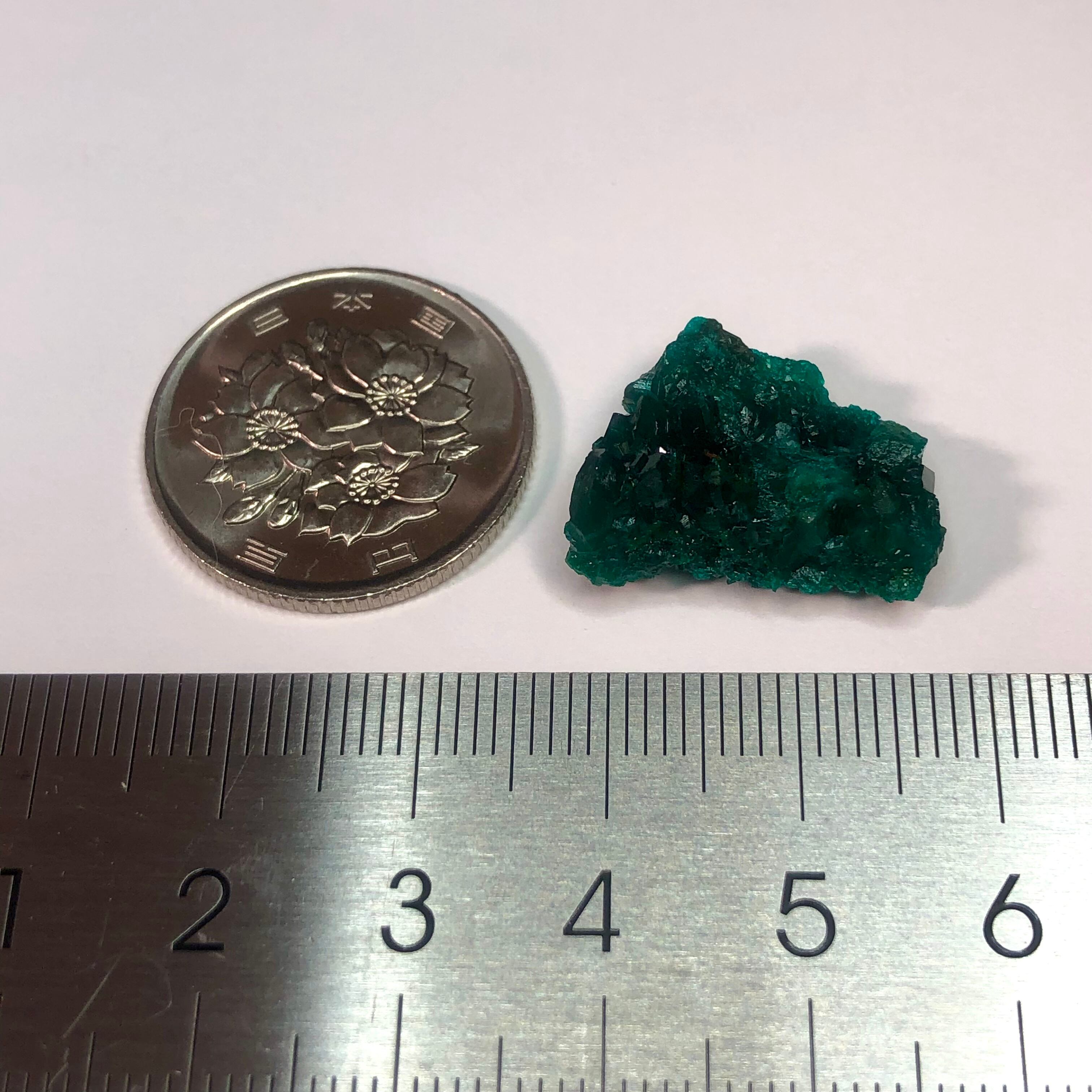 コンゴ産ダイオプテーズ 【一点物】 原石 鉱物 天然石 パワーストーン