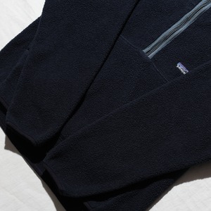 美品 M 02年 ネイビー Synchilla Marsupial Patagonia シンチラ マースピアル パタゴニア ハーフジップ