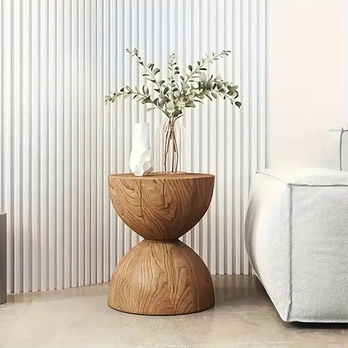 スツール ラウンドスツール サイドテーブル 高さ42cm 木製 椅子 イス 多機能 屋外 屋内 おしゃれ