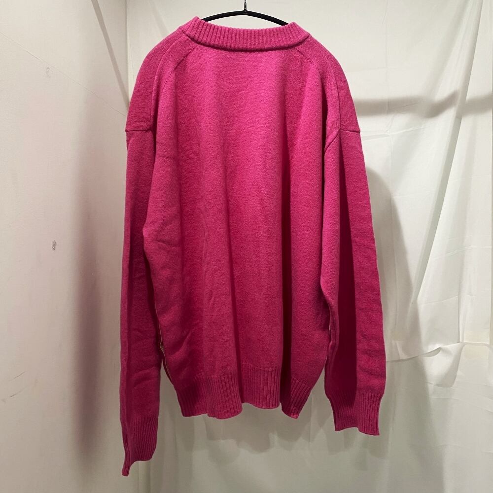 sacai×MADSAKI サカイ マサキ Embroidery Knit Pullover クルーネック 