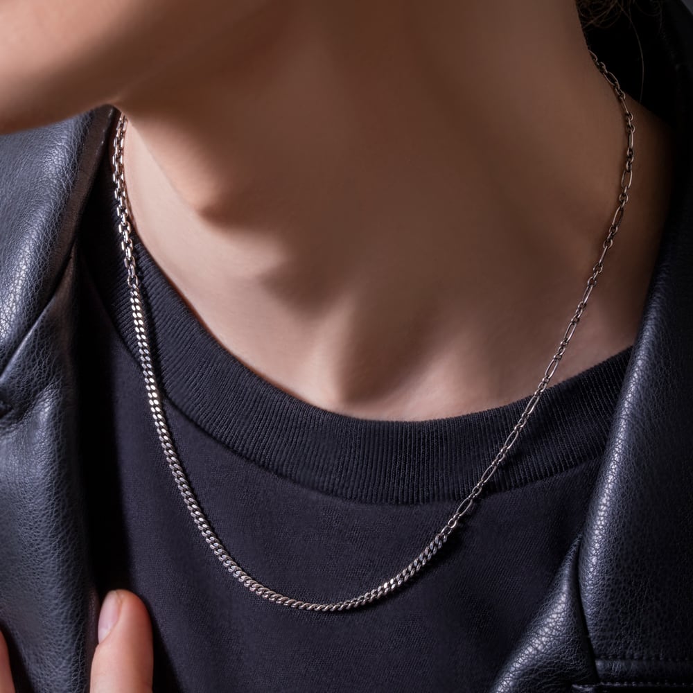 アルファミックスチェーンネックレス ACCN0074 Alpha mix chain