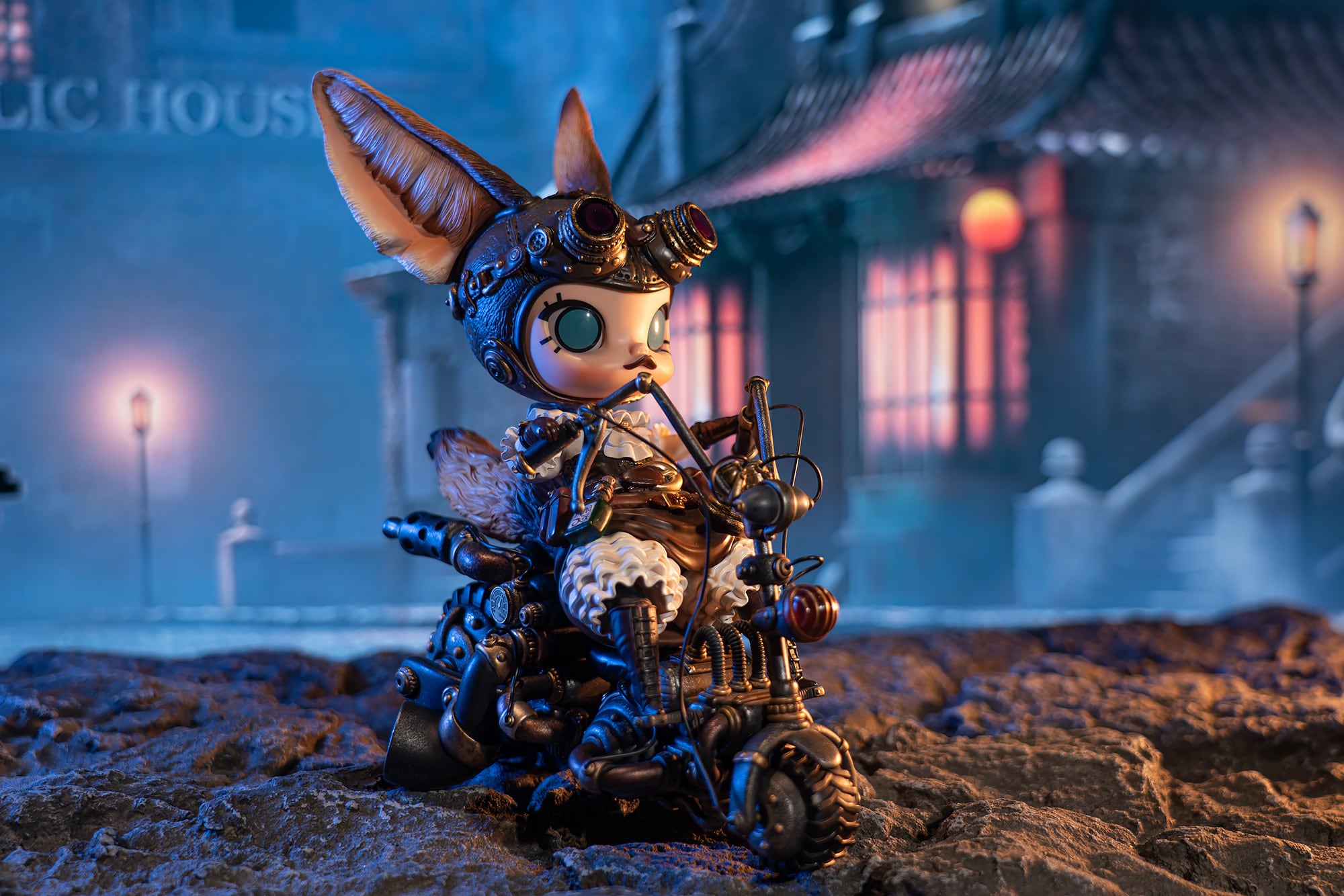 Steampunk Bike Lovely Molly アーティスト版｜鎌田光司×Kenny Wong