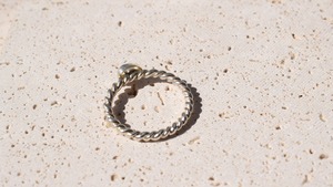 【お客様専用ページ】Lone Mountain turquoise ネジネジ ring《silver925》【受注製作】