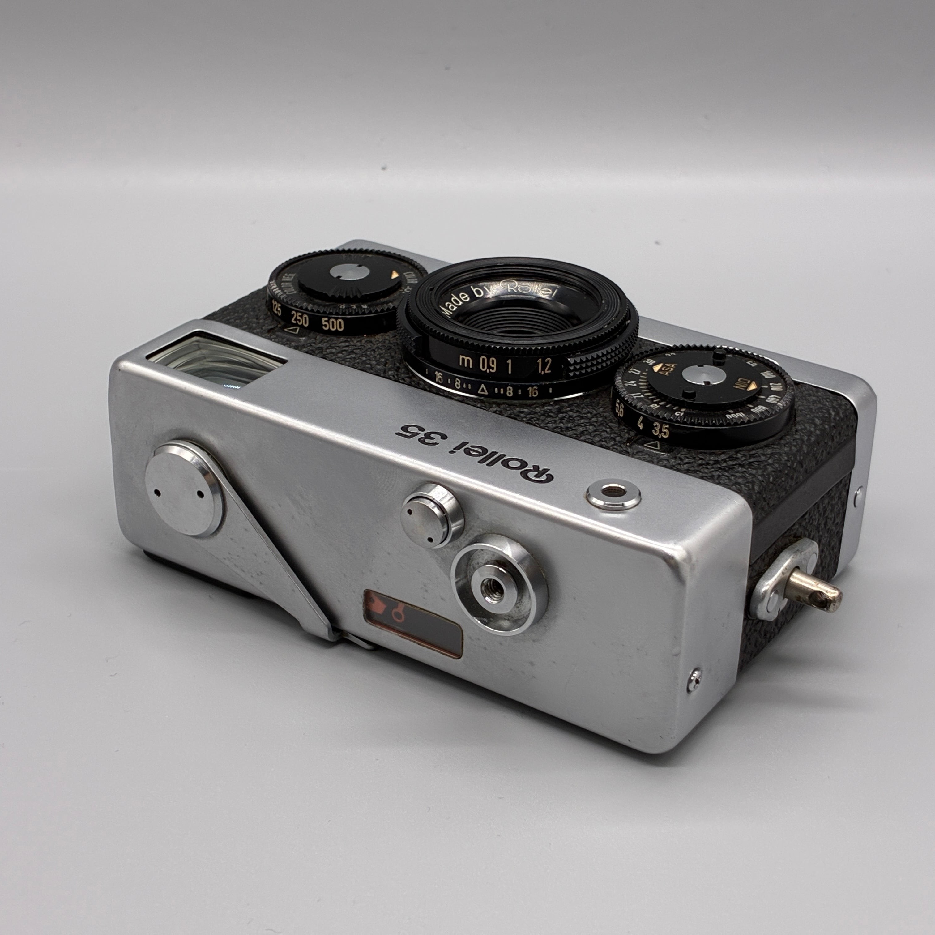 撮影確認済】Rollei 35 Tessar 40mm F3.5 シンガポール製 露出計不動