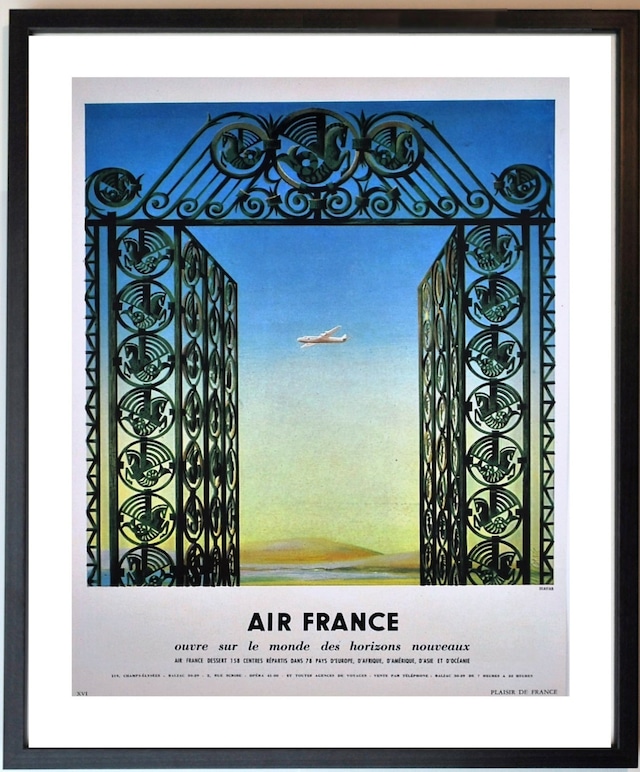 AIR FRANCE-エールフランス クラシック ポスター
