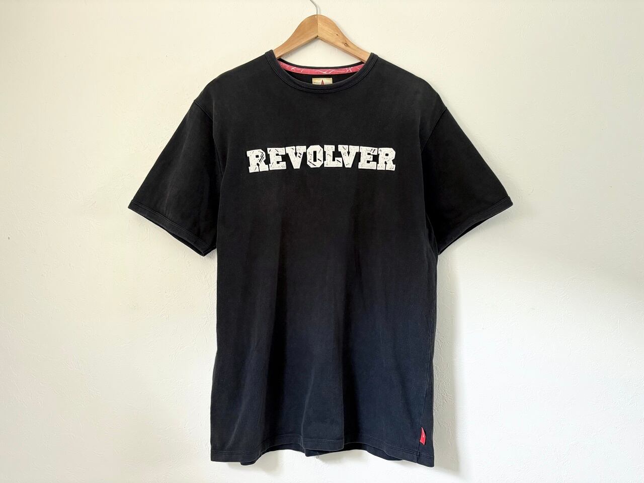 2002SS REVOLVER Felt logo T-shirt