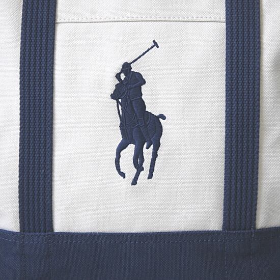 POLO RalphLauren ポロ・ラルフローレン BIG PONY キャンバストート ...