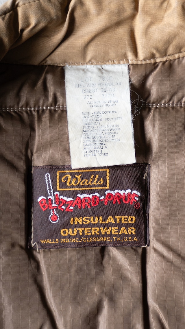 "Walls" '80s vintage Padded vest