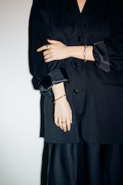 『繋がりの軌道』 orbit chain bracelet