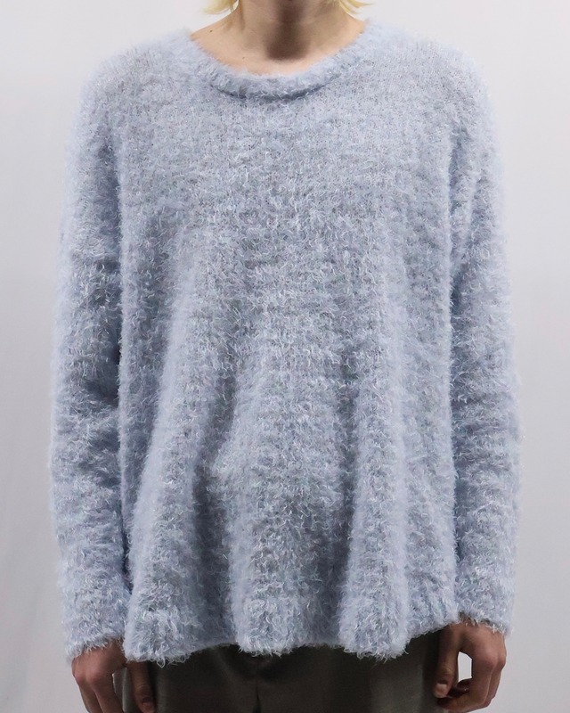 coloring shaggy knit