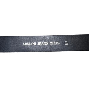 ARMANI JEANS leather belt