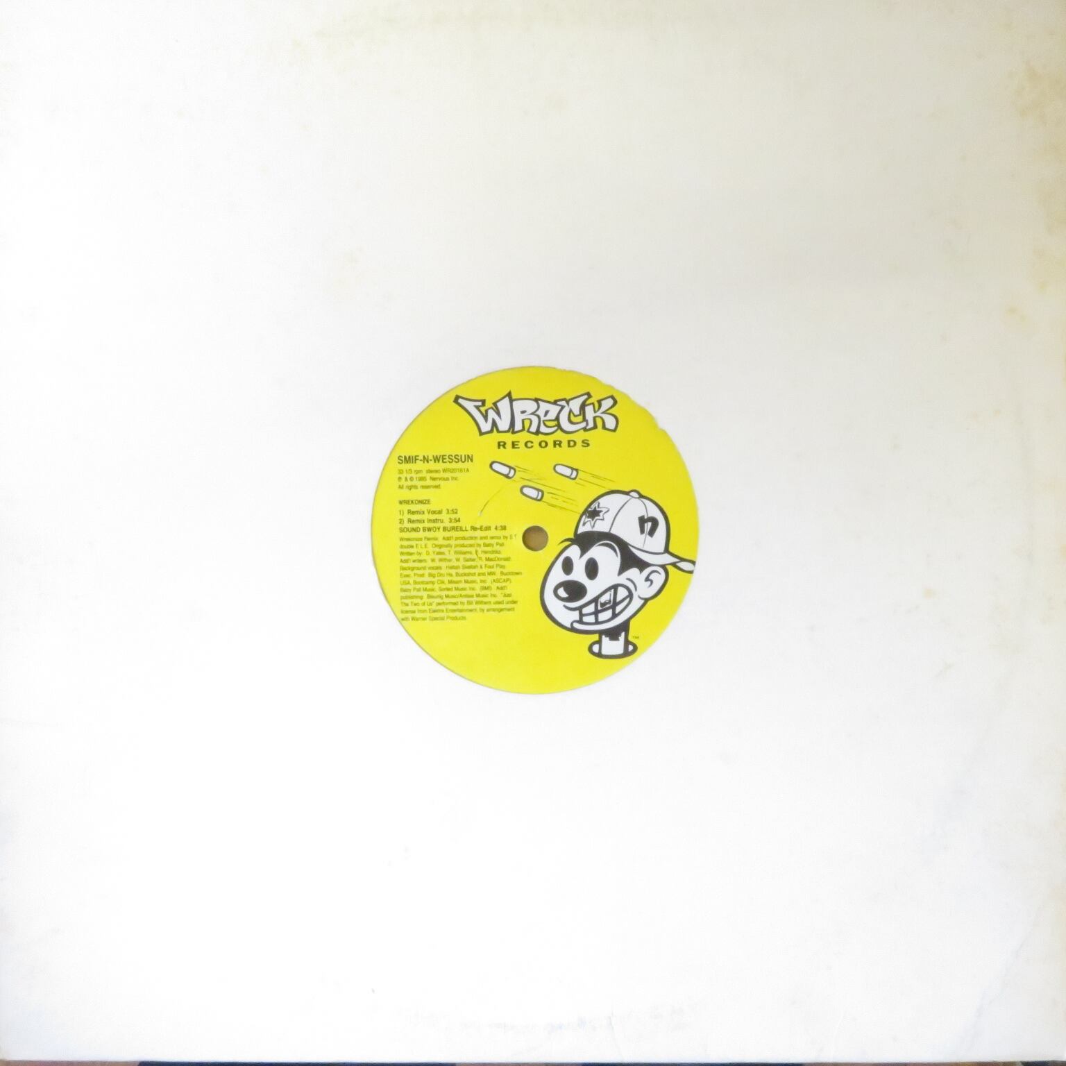 Smif-N-Wessun / Wrekonize / Sound Bwoy Bureill (Remixes) [WR20161] - 画像3