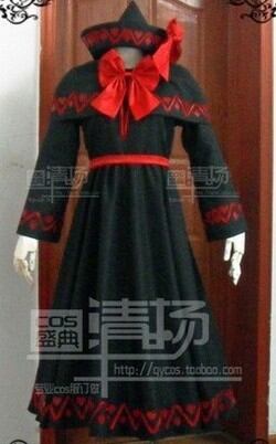 K5416 東方project 東方花映塚風●リリーブラック風 コスプレ衣装 cosplay コスチューム