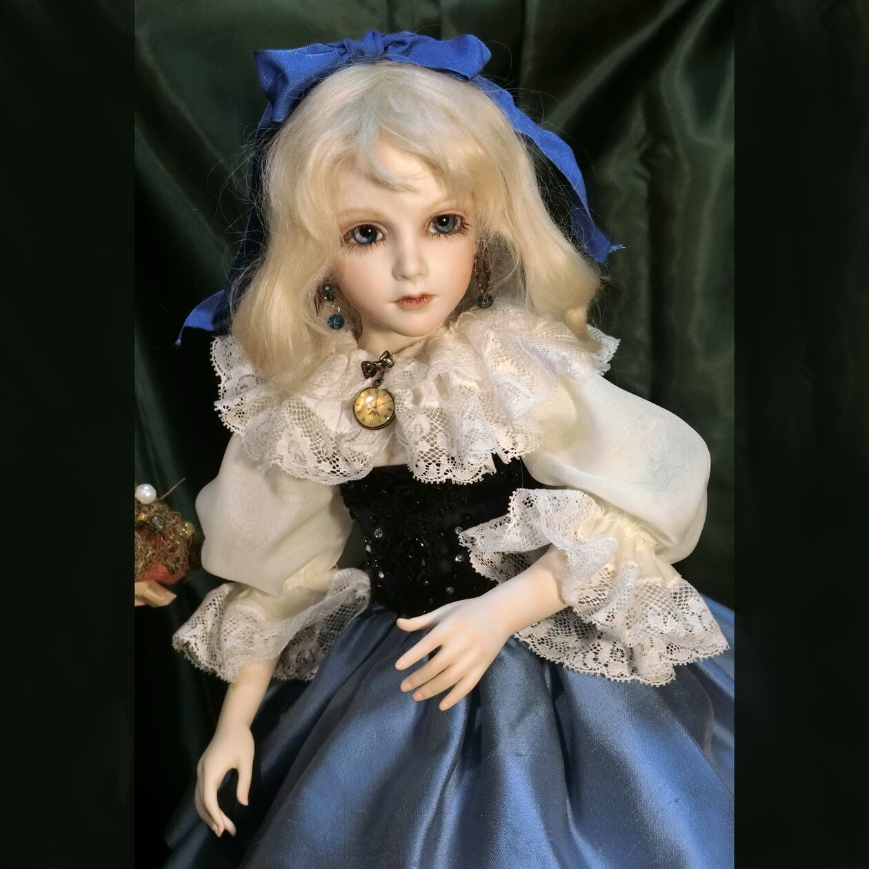 虹色のアリス 約54cm ビスクドール 創作人形館ミワドールbase店