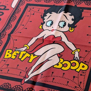 【 Betty Boop（ ベティブープ ）】バンダナ / ランチクロス / ベティちゃん〚アメリカン雑貨 アメトイ〛