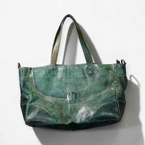 "MIHARAYASUHIRO" Early 2000's leather bag