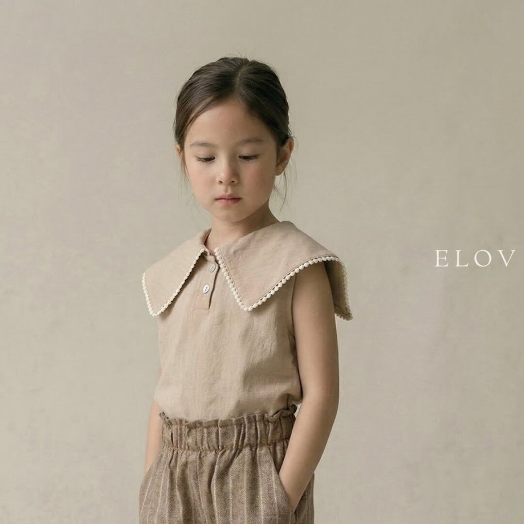 【予約】Rena Blouse / elov&monpetitbebe