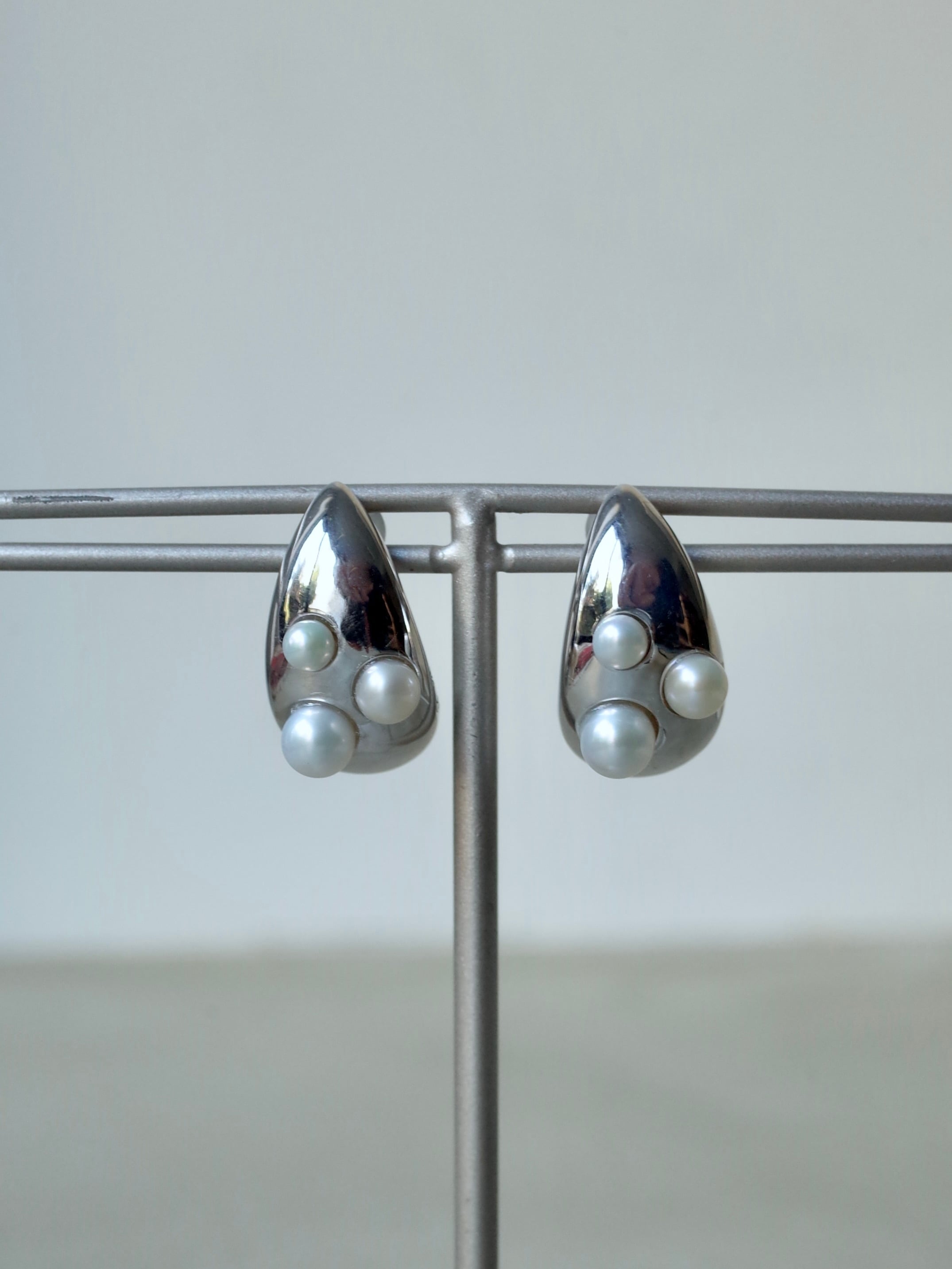 Loofah Pearl Pierce [RC-PC032] | Kaori Yamamoto JEWELRY SHOP