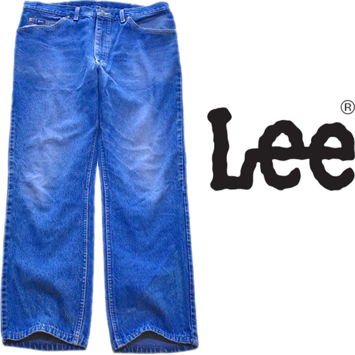 1点物◇LEEリー革パッチ200ジーンズ古着メンズレディースOKアメカジ90s 