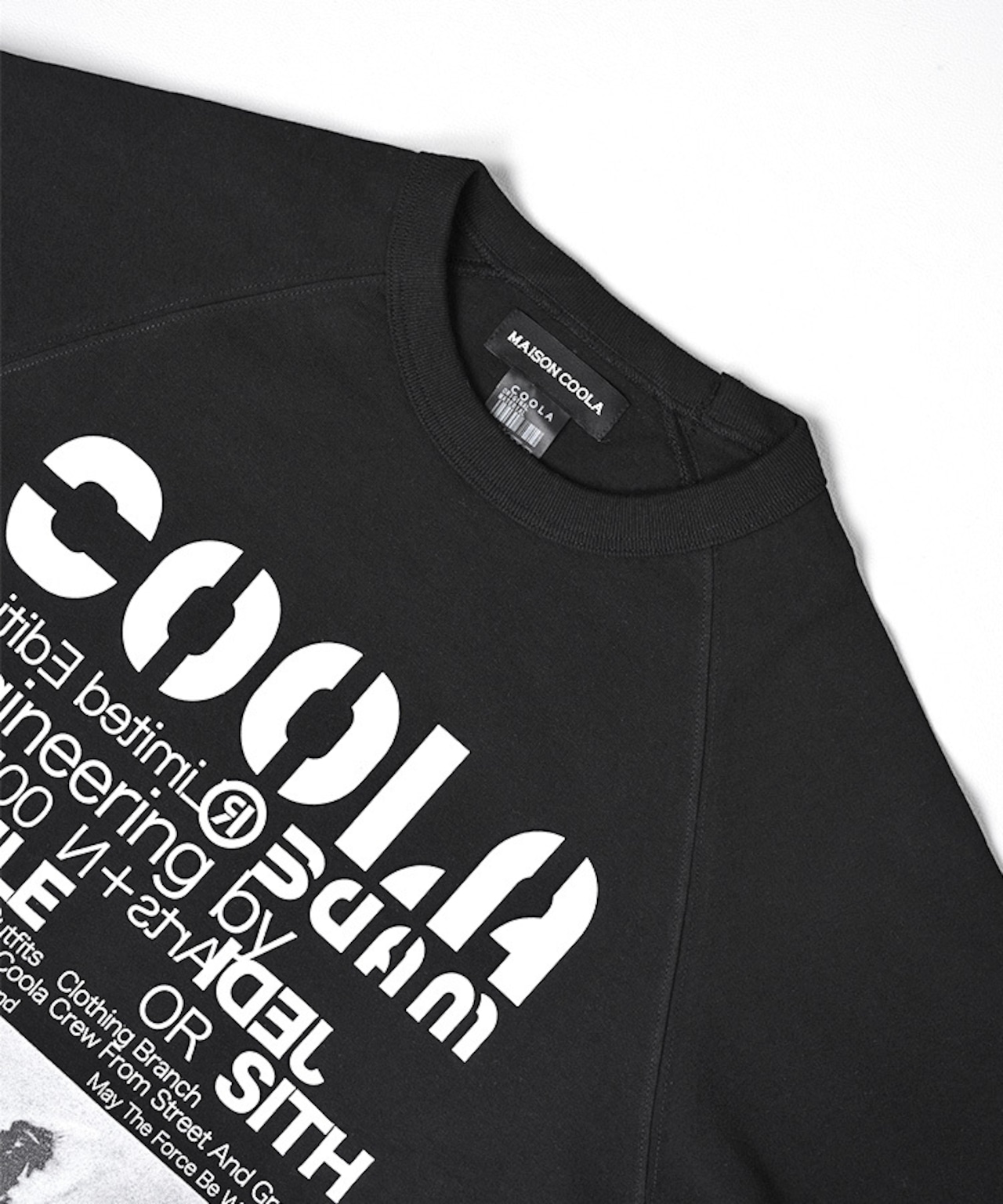 【先行販売】COOLA DOGGYフォトプリントラグランスリーブTシャツ (BEIGE) CQ-48024