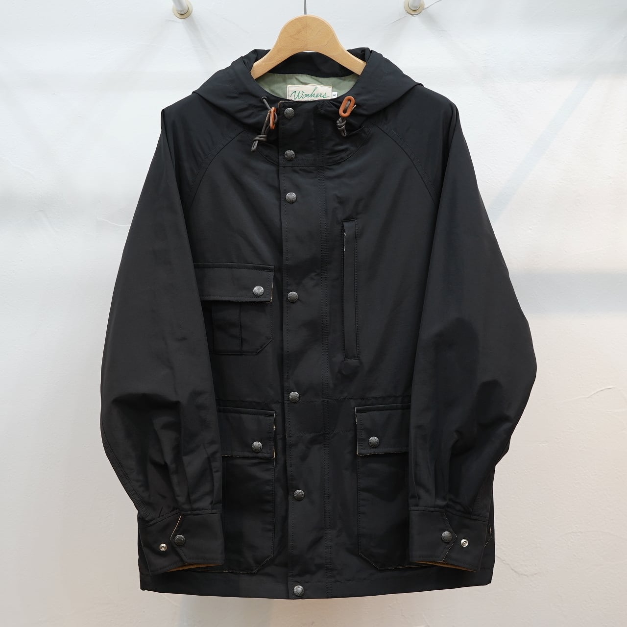 Workers(ワーカーズ) マウンテンパーカ 60/40クロス ブラック