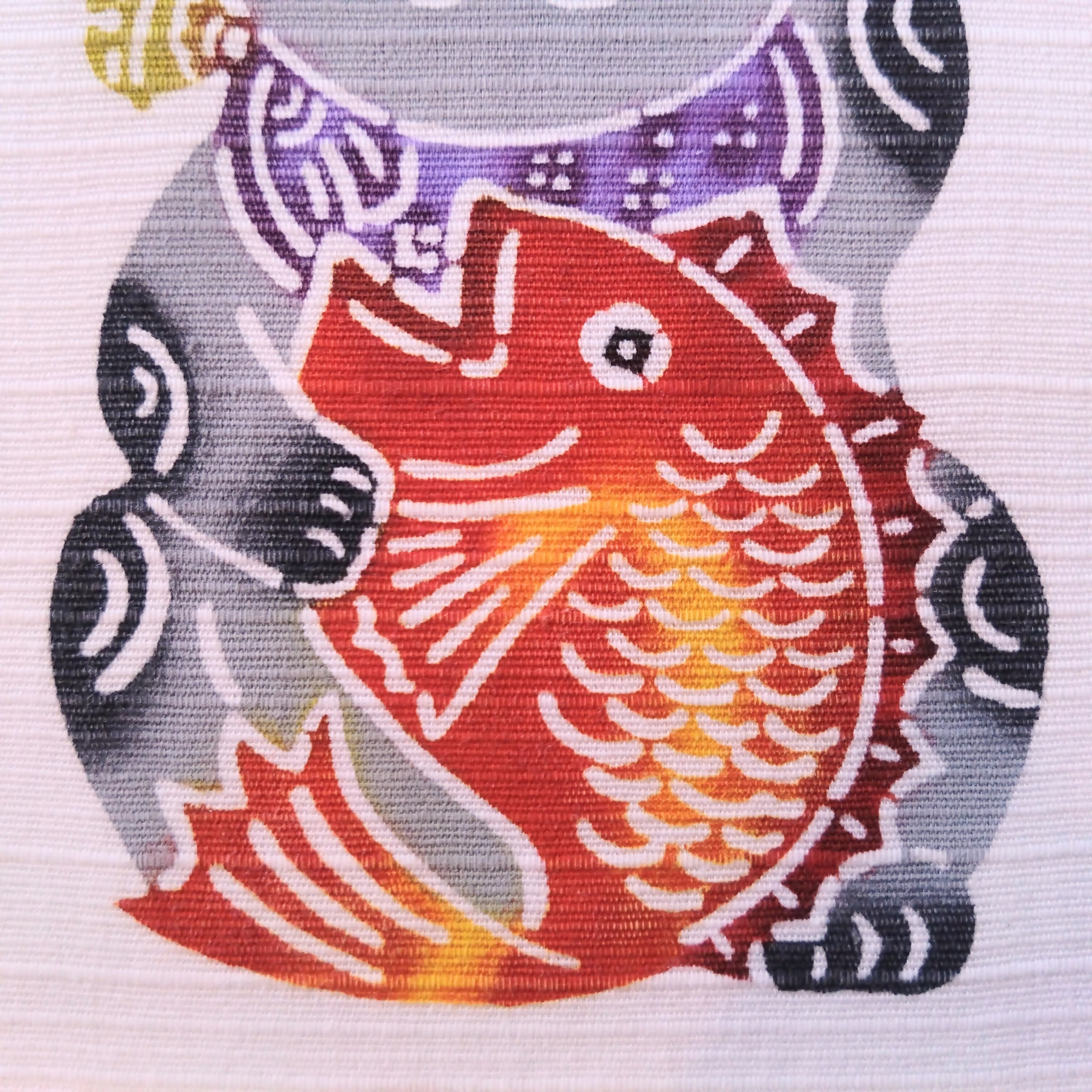 めでたい(鯛)招き猫 [ 額 ] | 琉球びんがた工房ちゅらり