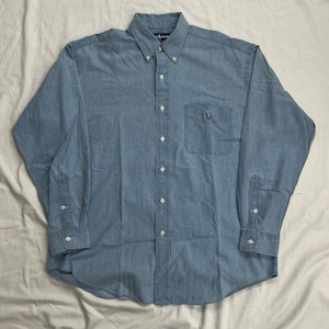 RALPH LAUREN CHAMBRAY BIG SHIRT
