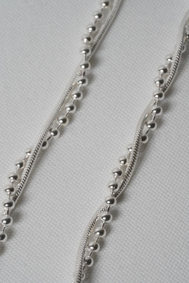 SIL925 2REN NECKLACE