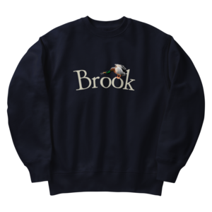 Navy(Brook Duck TM Logo Sweat