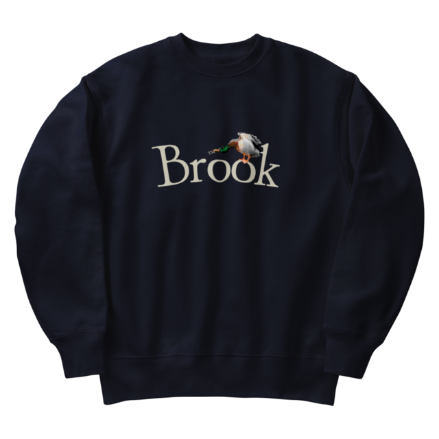 Navy(Brook Duck TM Logo Sweat