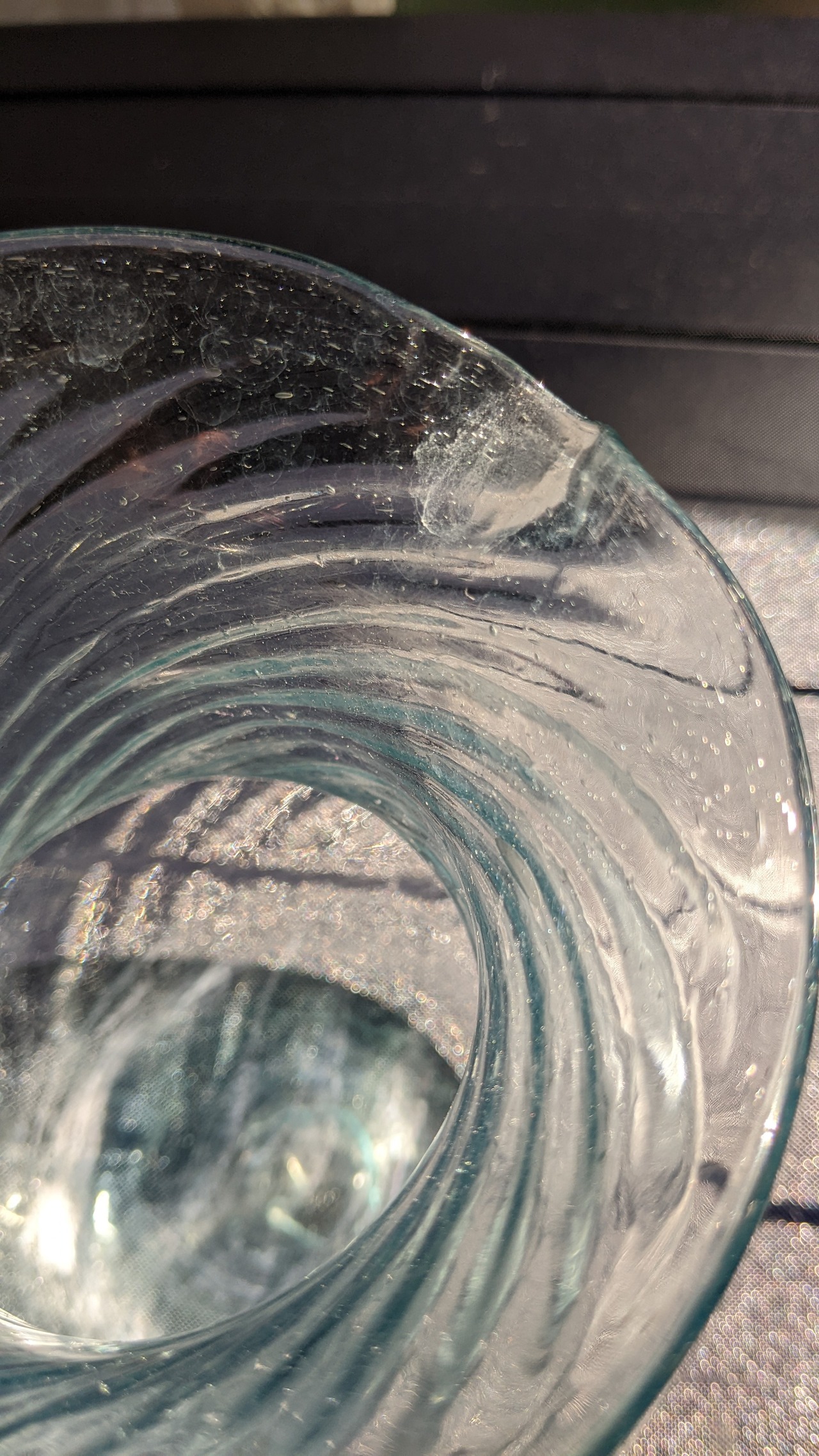 水色のゆらゆらピッチャー