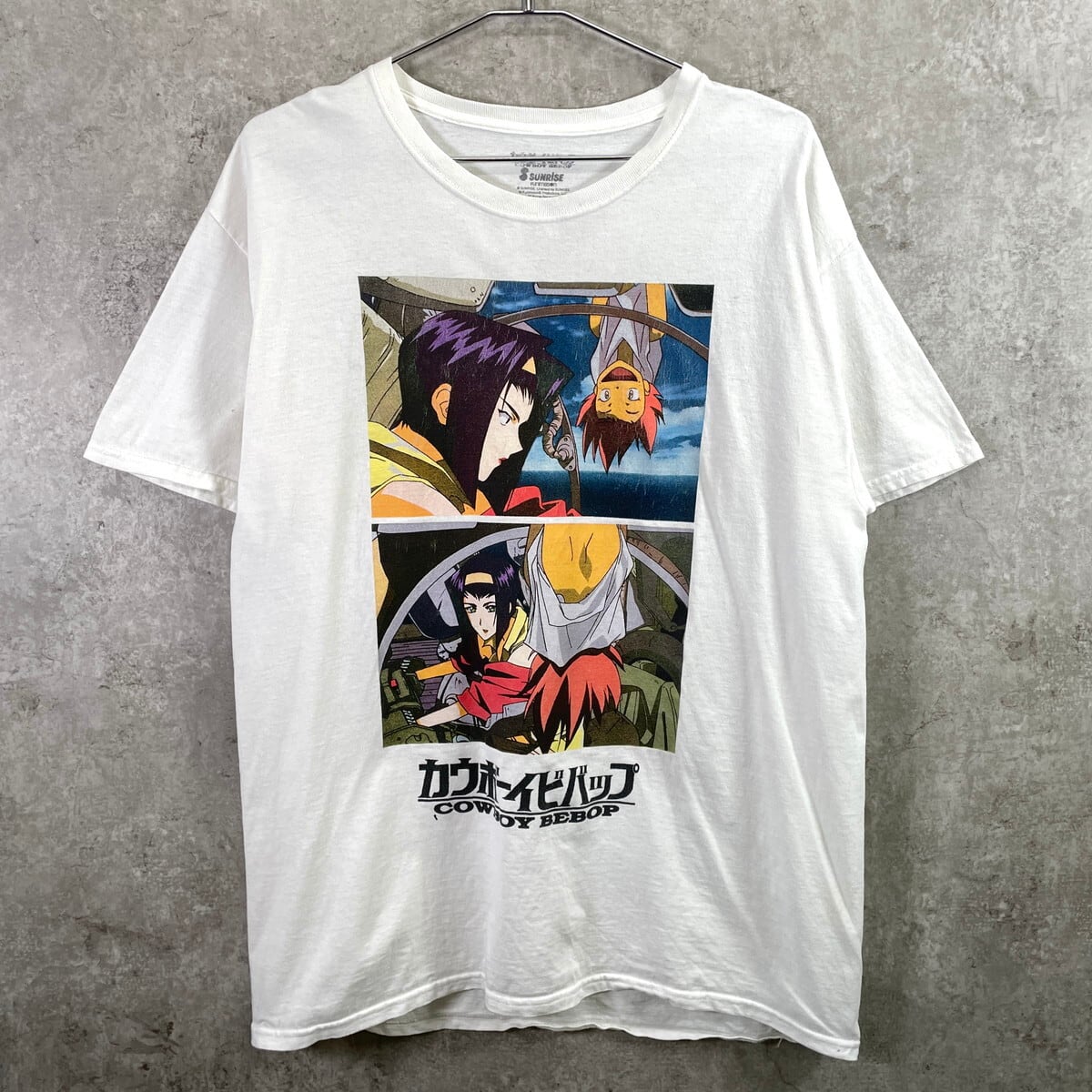 COWBOY BEBOP カウボーイビバップ キャラクター プリントTシャツ