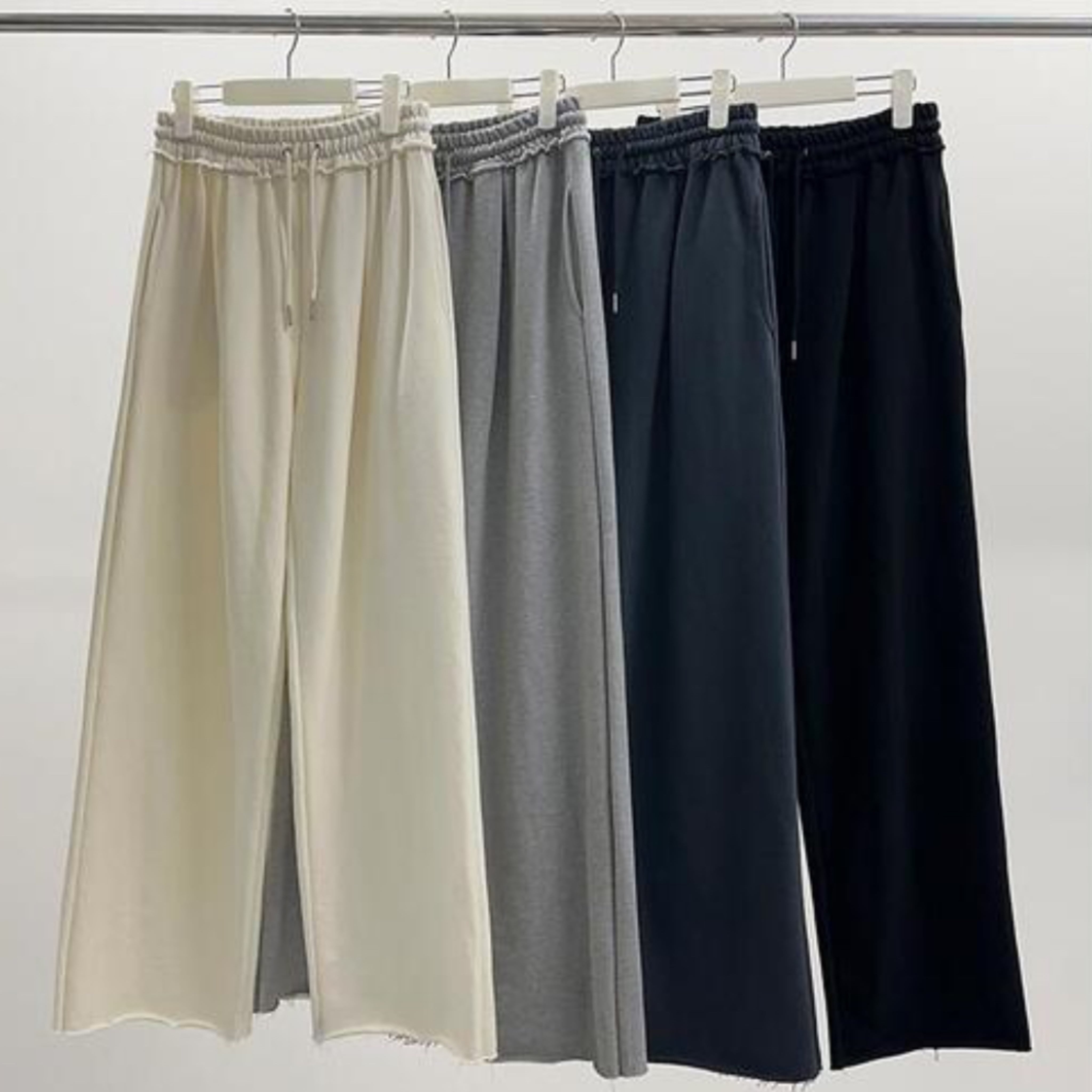【即納】cutting sweat pants