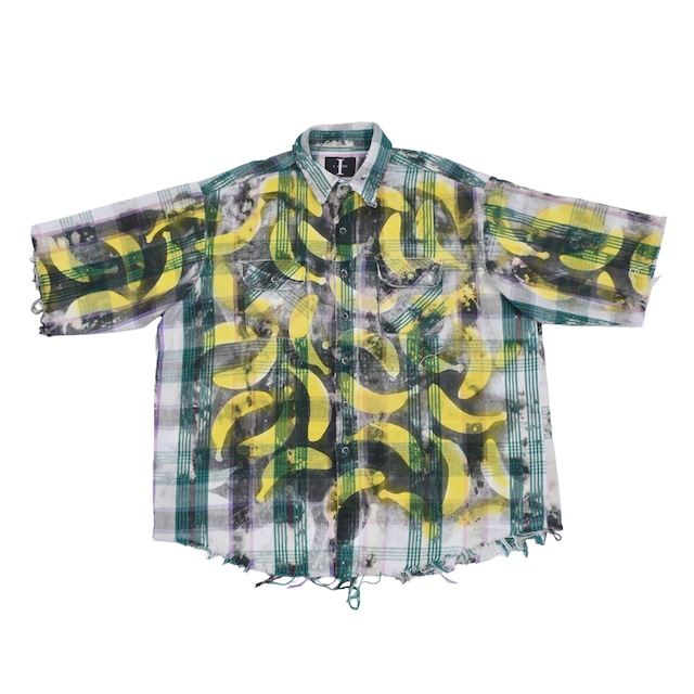 【ZAC∴VARGAS】JTP one-of-a-kind item shirt.