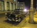 キューバ　画像　クラシックカー　夜と車