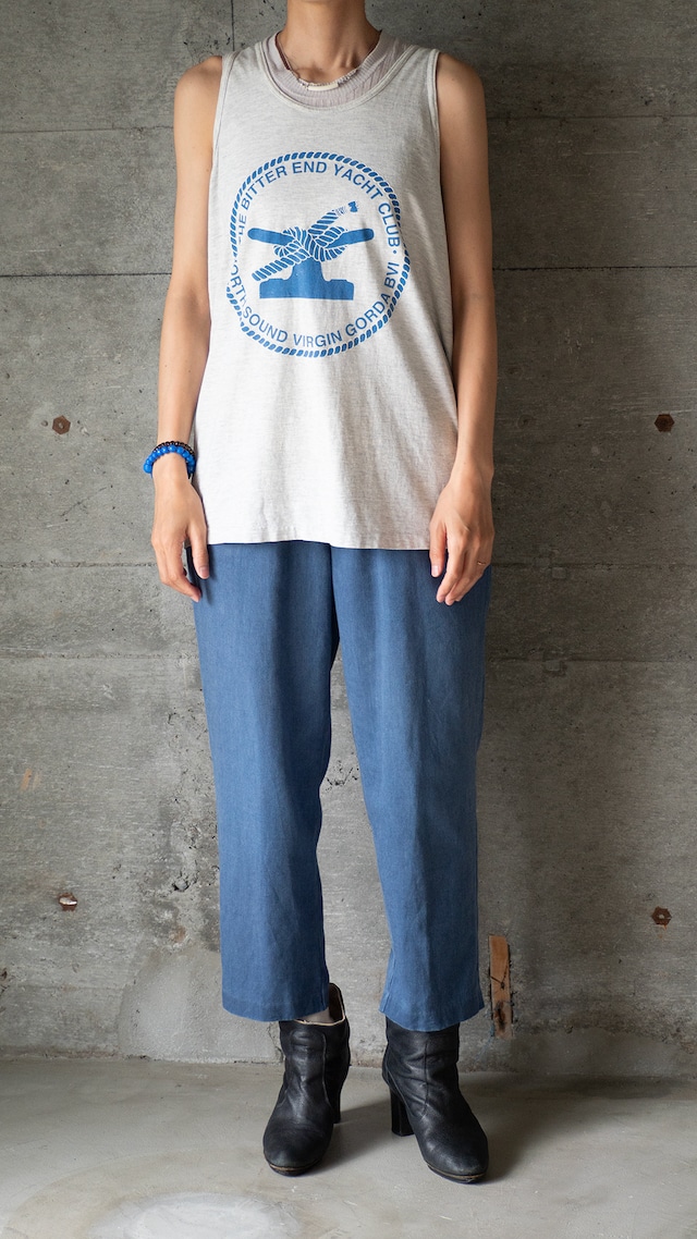 "THE BITTER END YACHT CLUB" 1990s Souviner tanktop