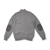 THE SCOTCH HOUSE スコッチハウス エルボーパッチ ジャケット カーディガン サイズ M /メンズ/グレー/三陽商会