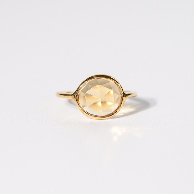 【9号】シトリン リング
