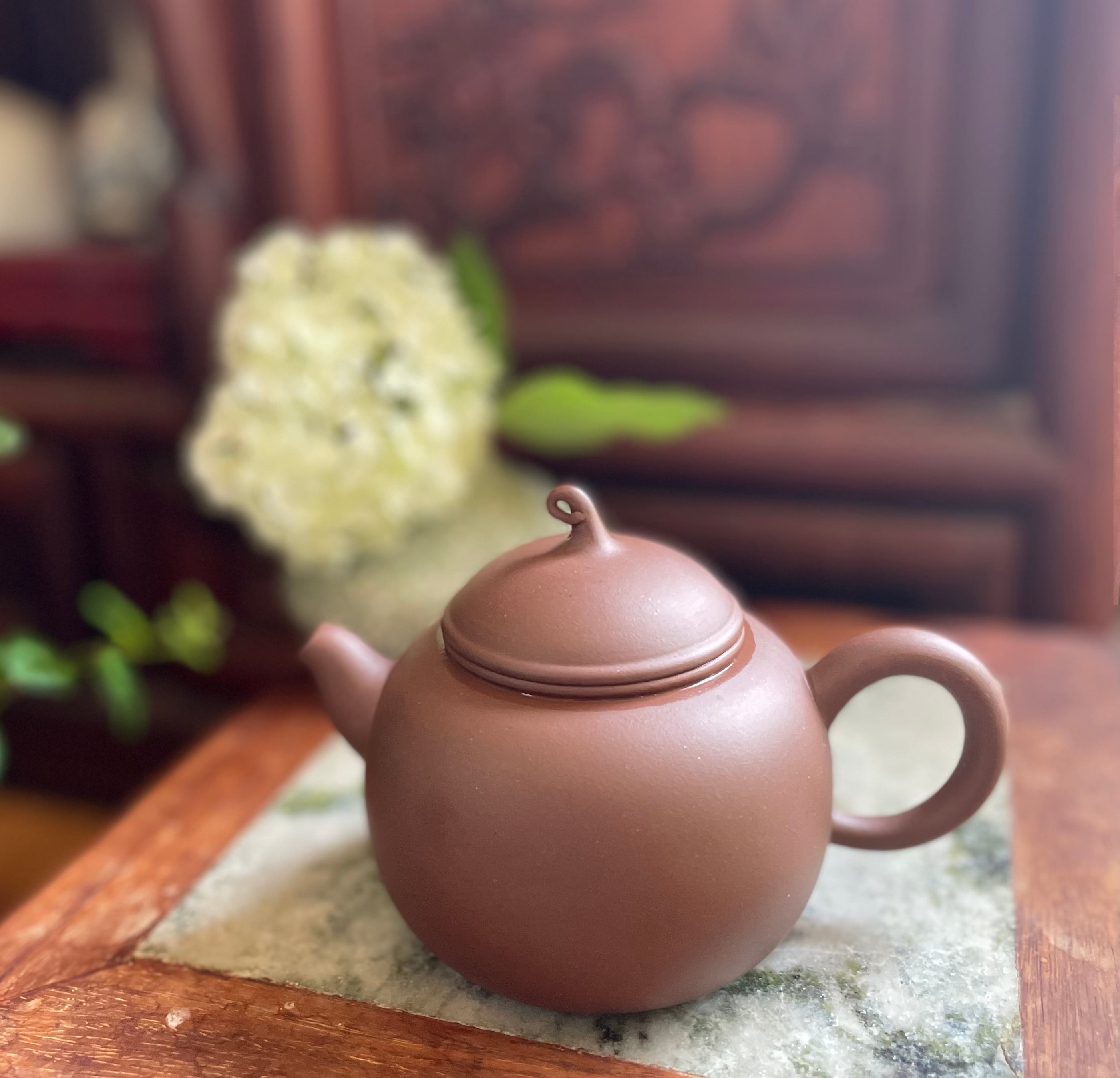 中国茶器】 宜興紫砂 茶壺 うず巻きデザイン | 方龍 アクセサリーと