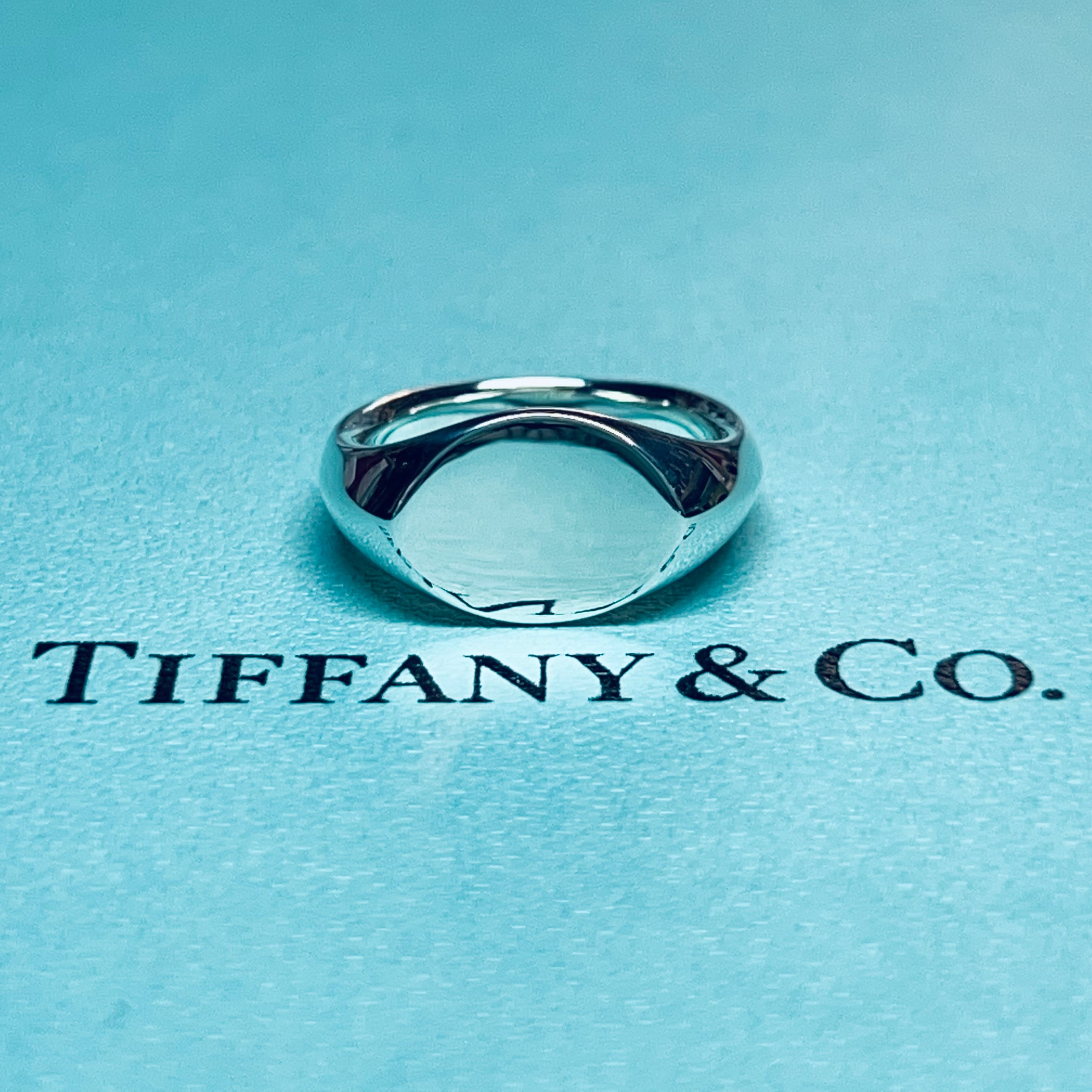 VINTAGE TIFFANY & CO. Signet Ring #9.5 | ヴィンテージ ティファニー ...