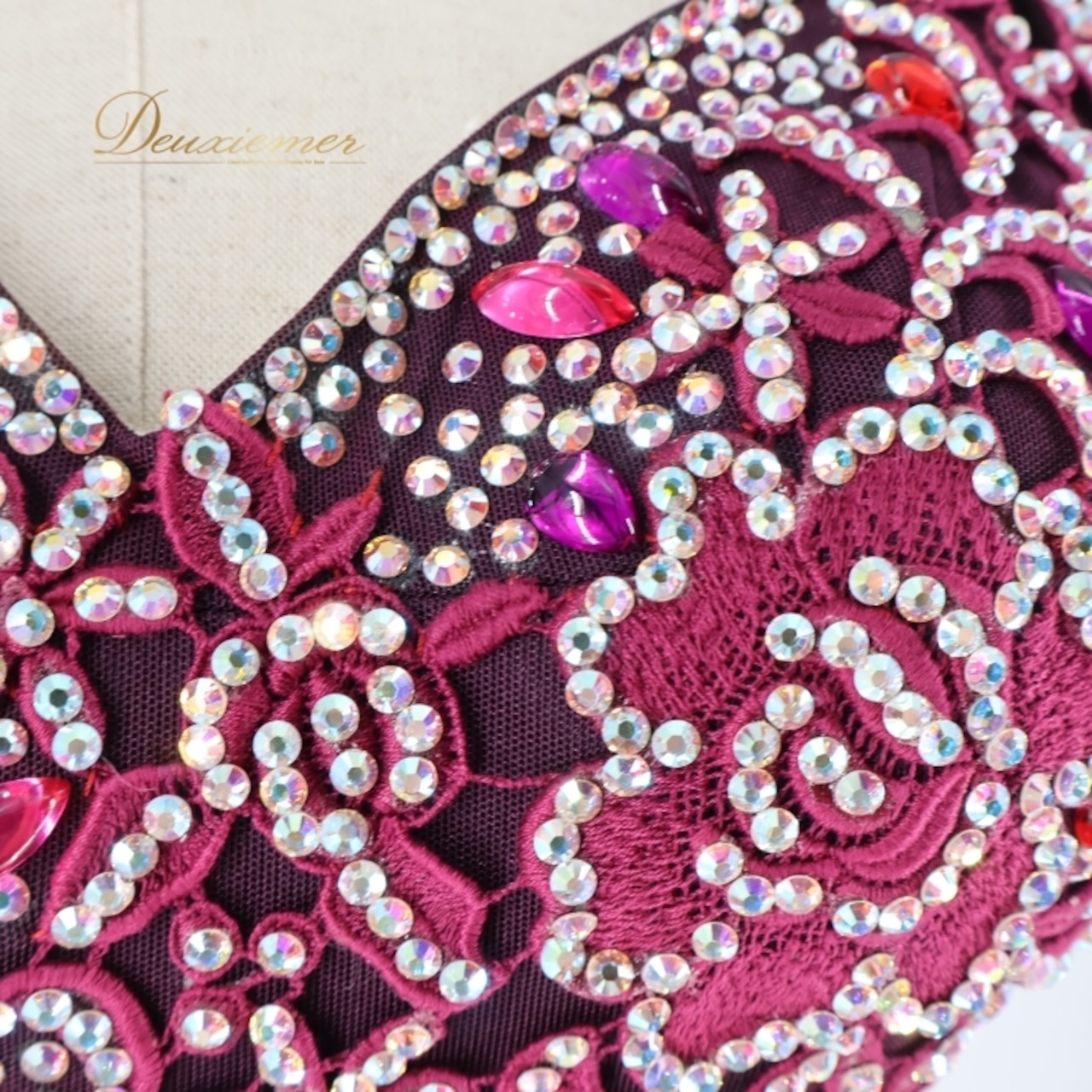 社交ダンス 衣装 白樺ドレス スタンダードドレス ワンピース ドレス スタンダード フロート レース 紫 茶色 デモ 競技 ダンス パーティ 発表会 上品 綺麗 フリル パープル系 ブラウン系 ピンク系 上品なデザイン 高級感 二重スカート 華やか コスチューム レディース 社交ダンス衣装 デモ衣装 パーティドレス フロートスカート ショー用 お洒落