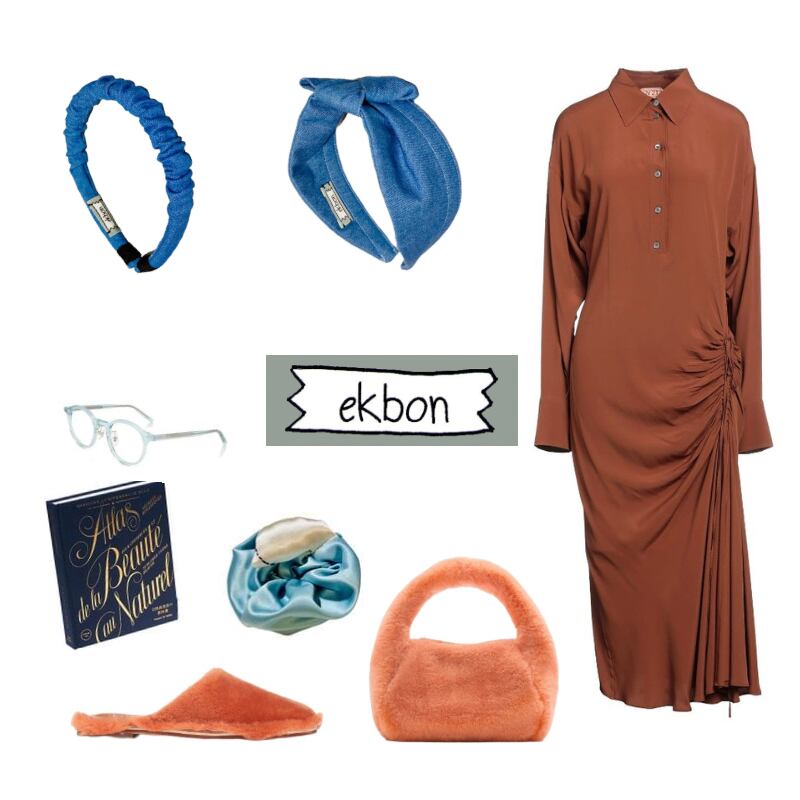 シュシュ】サテン スワン〈水色〉 | ekbon official online shop